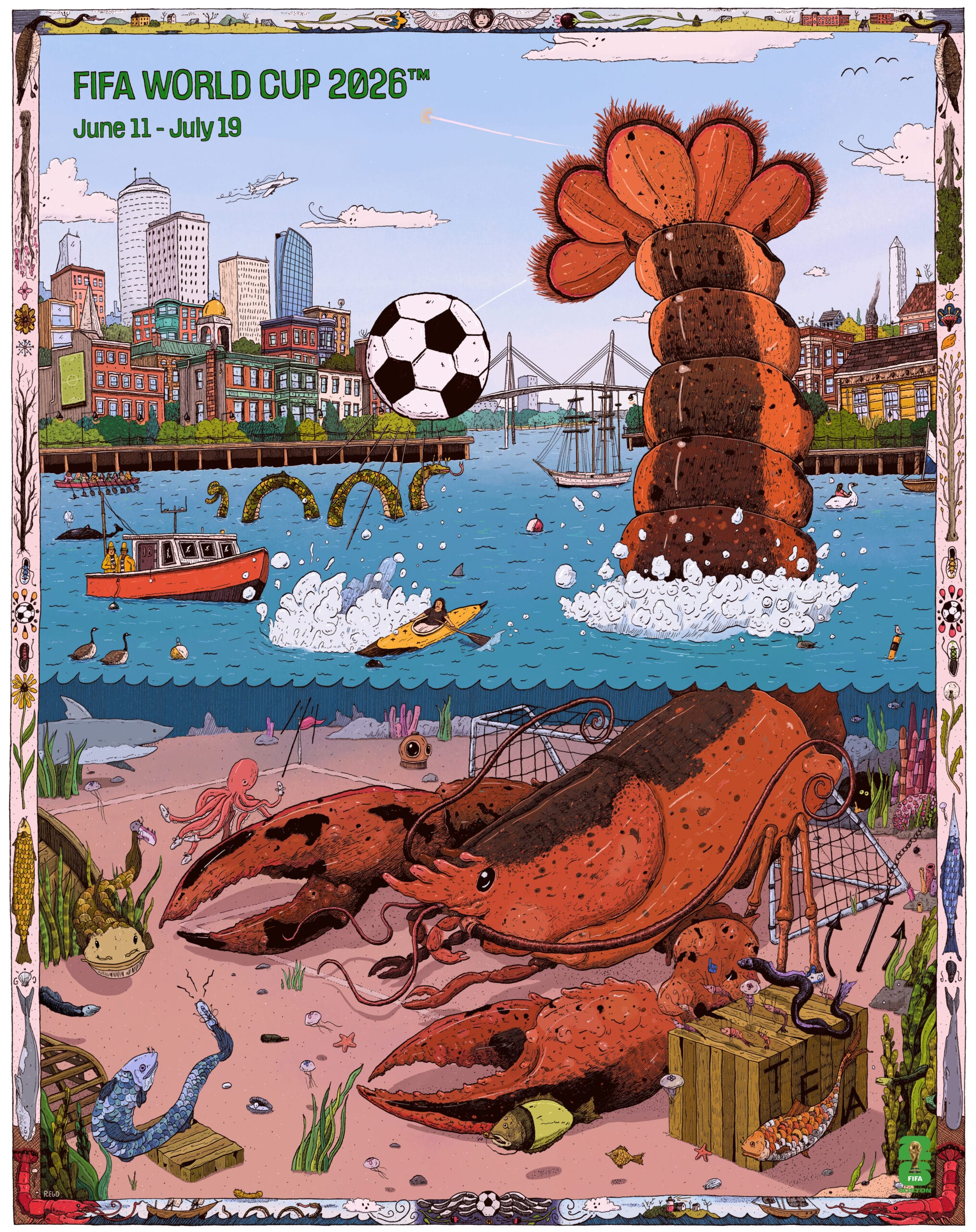 MassArt's Winning Design Kicks Off FIFA World Cup 26™ Boston
