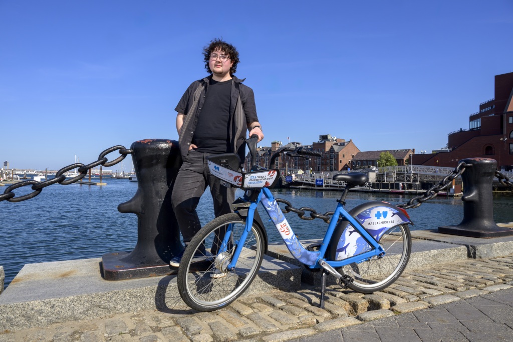 MassArt Alum Connor O'Malley Wins Bluebikes Design Competition