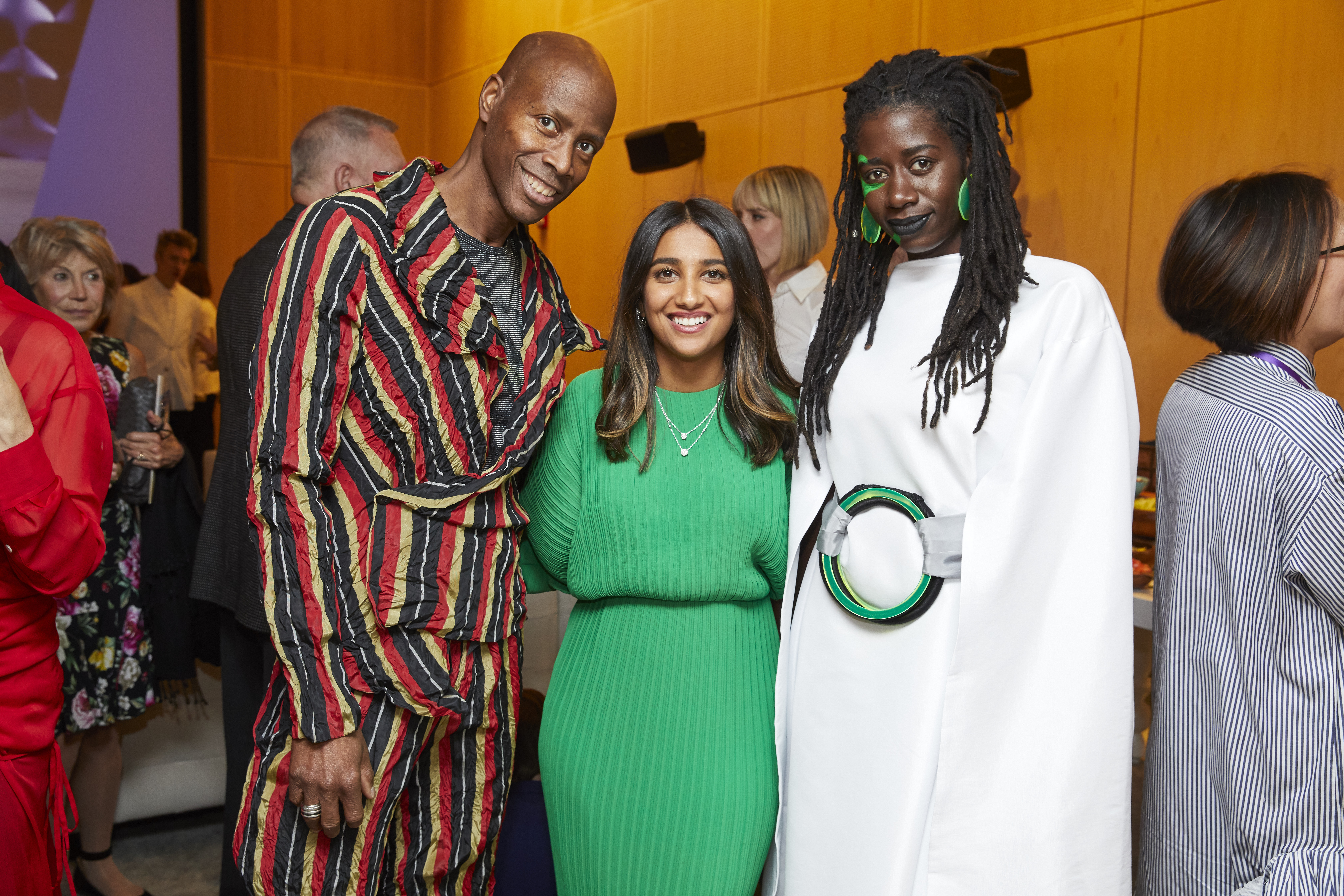 James Mason and Fashion Show Party guests at  LUCID: 2019 MassArt Fashion Show - Saturday, May 18, 2019