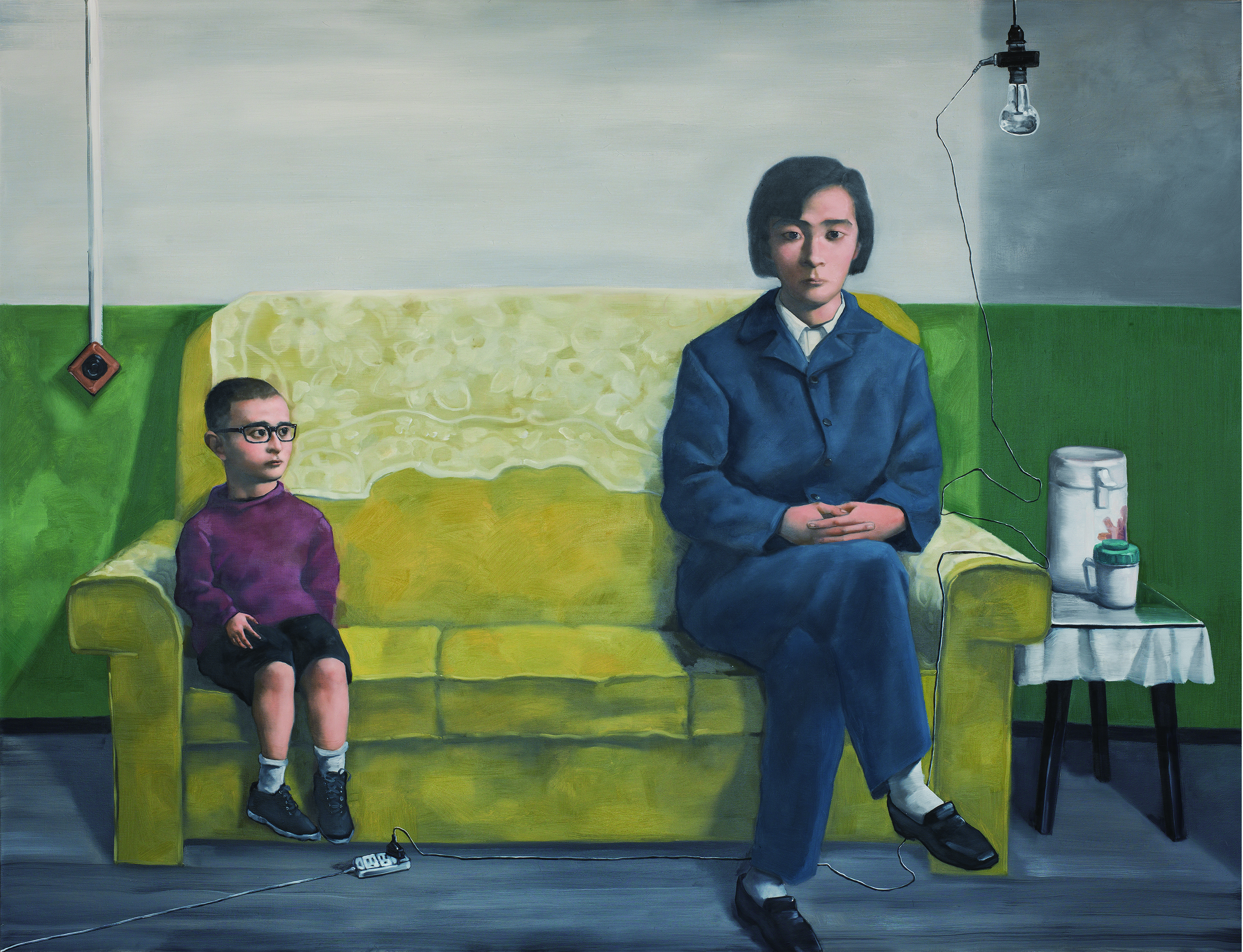 Zhang Xiaogang’s "My Mother" Zhang Xiaogang’s "My Mother"