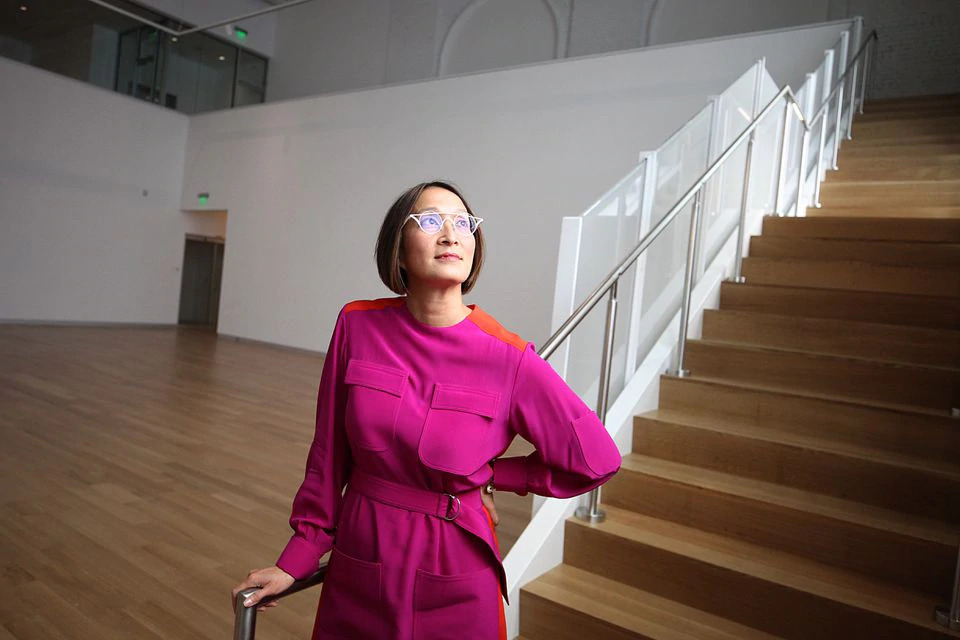 Lisa Tung stands in the new MAAM space. Lisa Tung stands in the new MAAM space.