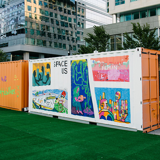 Space Us container Space Us container
