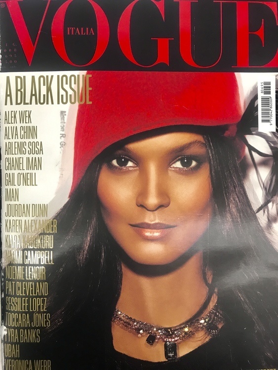 "Vogue Italia" cover "Vogue Italia" cover